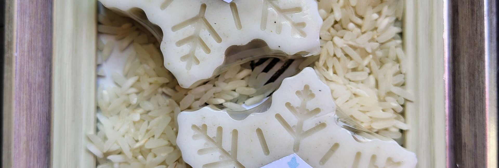 Jabón de arroz artesanal